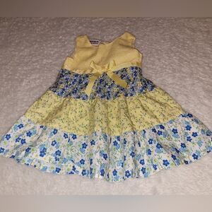 Girls Clothes * Beautiful Floral Dress * Blueberi Boulevard * Size 12M * Spring